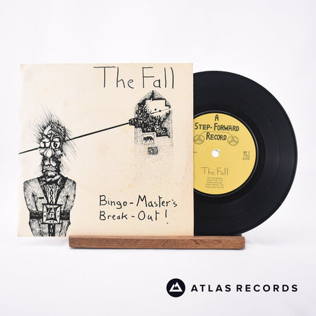 The Fall Bingo-Master's Break-Out! 7" Vinyl Record - Front Cover & Record