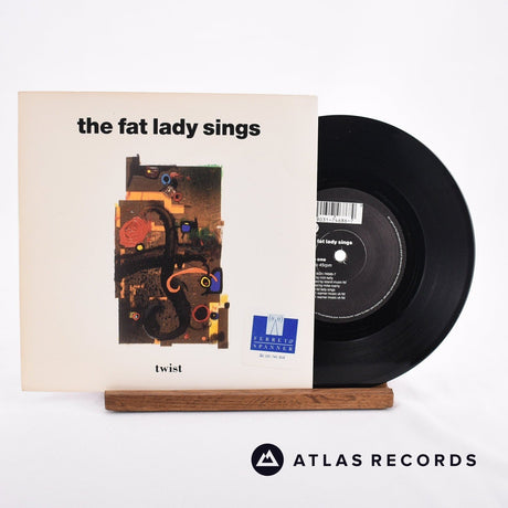 The Fat Lady Sings Twist 7" Vinyl Record - Front Cover & Record