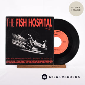 The Fishhospital Blue Funk 1990 Vinyl Record - Sleeve & Record Side-By-Side