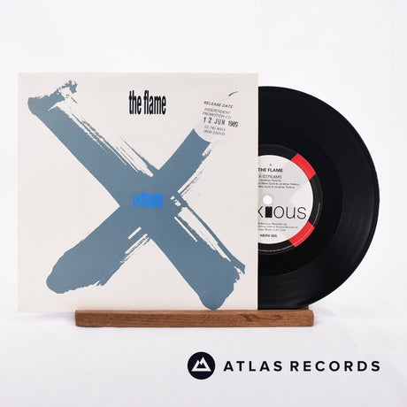 The Flame X-Streams 7" Vinyl Record - Front Cover & Record