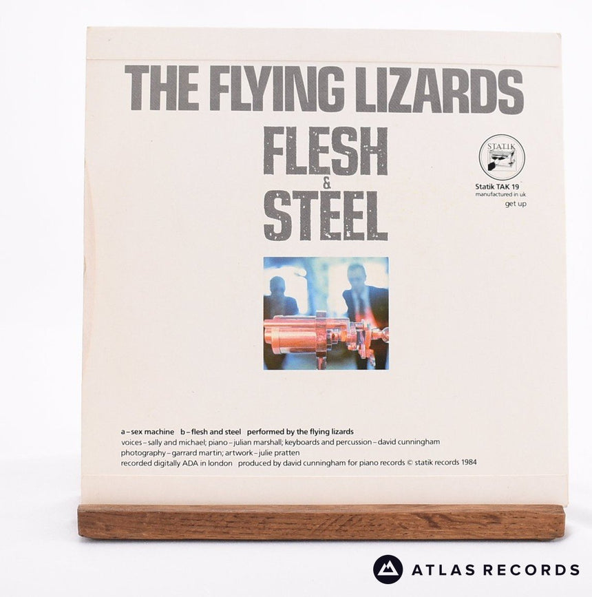 The Flying Lizards - Sex Machine - 7" Vinyl Record - EX/VG+