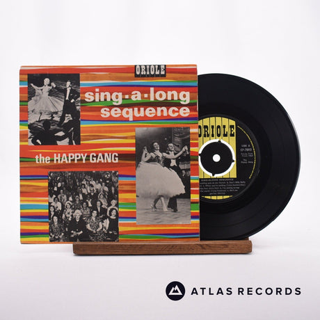 The Happy Gang Sing-Along Sequence 7" Vinyl Record - Front Cover & Record