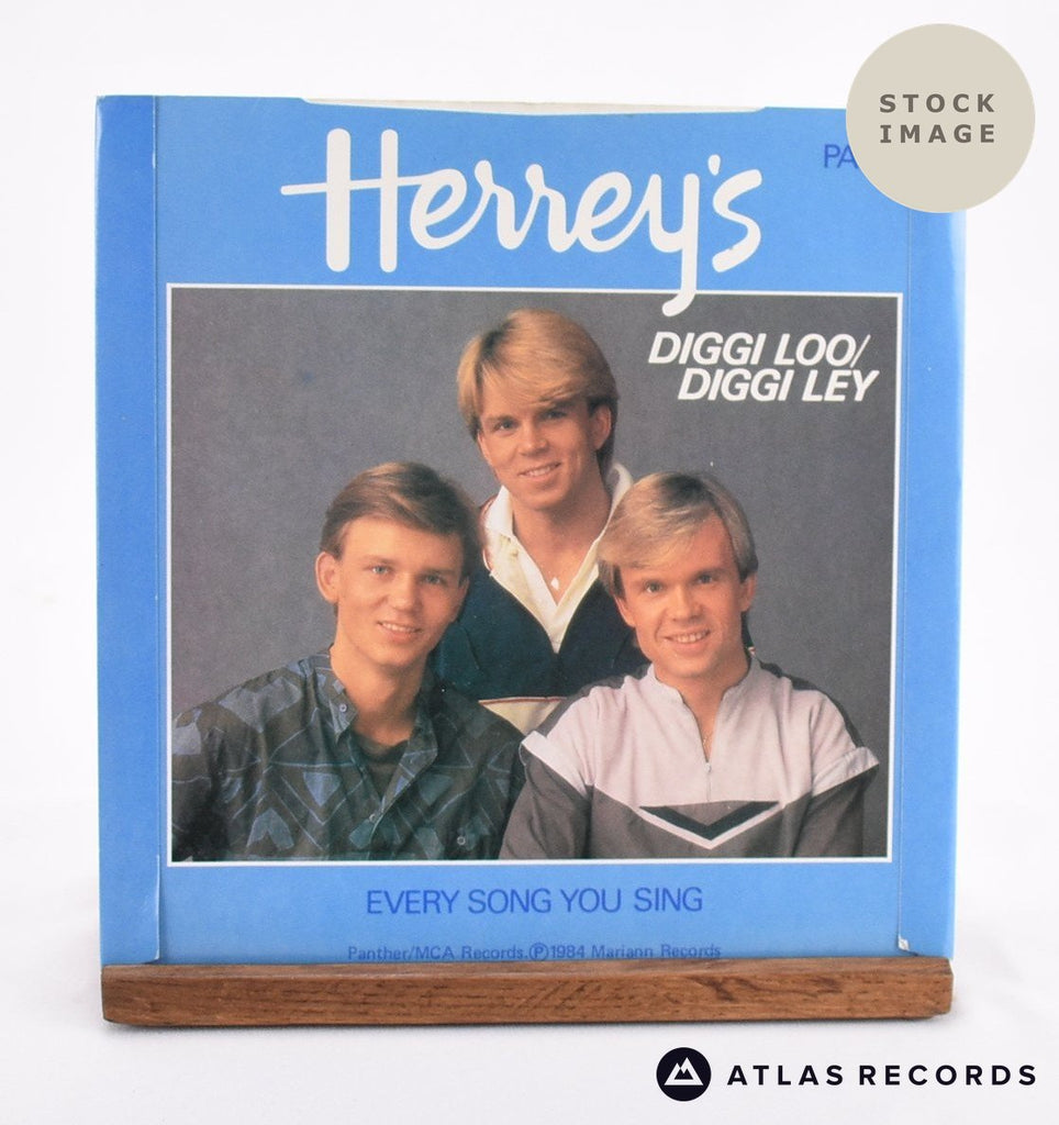 The Herrey's Diggi Loo Vinyl Record - Reverse Of Sleeve