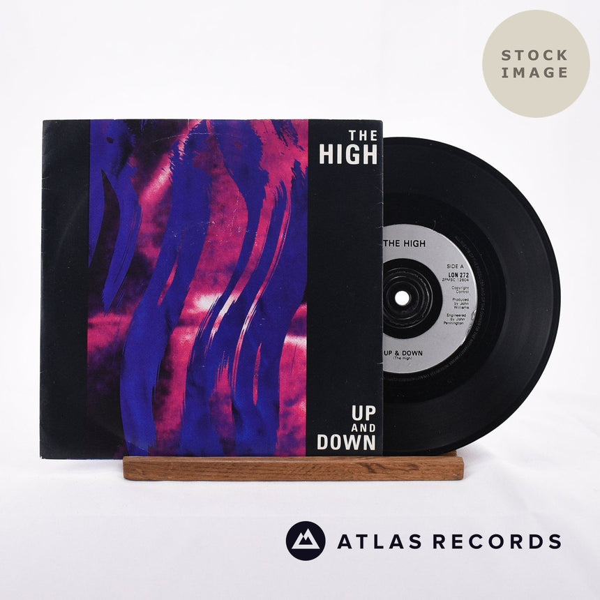 The High Up And Down Vinyl Record - Sleeve & Record Side-By-Side