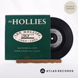 The Hollies The Woman I Love 7" Vinyl Record - Sleeve & Record Side-By-Side