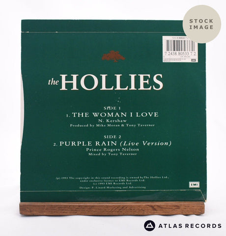 The Hollies The Woman I Love 7" Vinyl Record - Reverse Of Sleeve