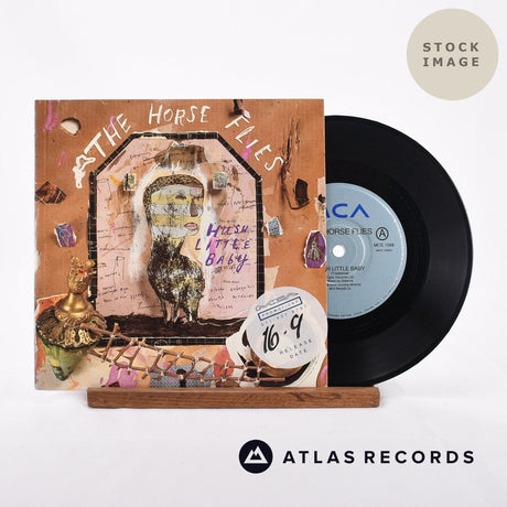 The Horseflies Hush Little Baby Vinyl Record - Sleeve & Record Side-By-Side