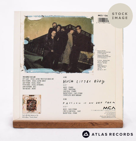 The Horseflies Hush Little Baby Vinyl Record - Reverse Of Sleeve