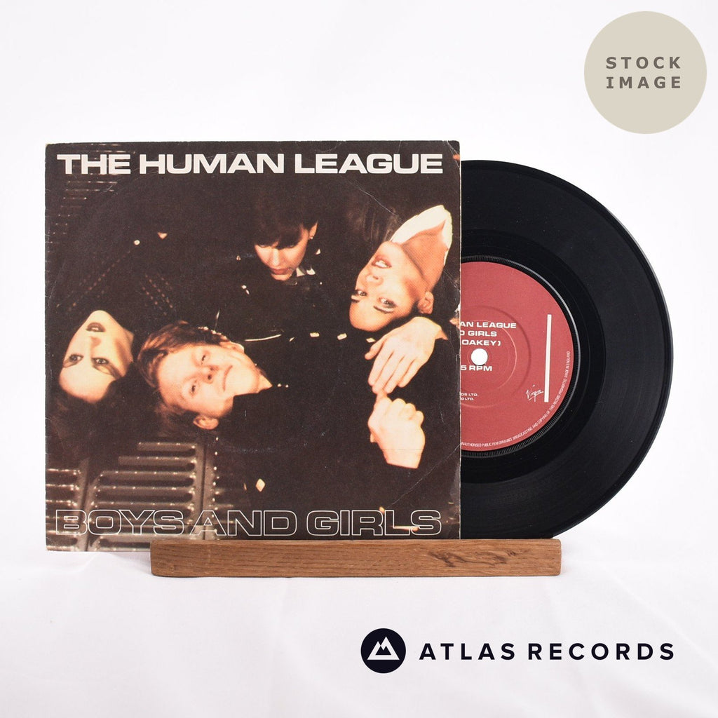 The Human League Boys And Girls Vinyl Record - Sleeve & Record Side-By-Side