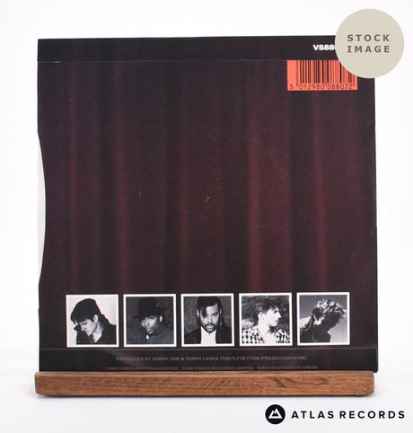 The Human League Human 7" Vinyl Record - Reverse Of Sleeve