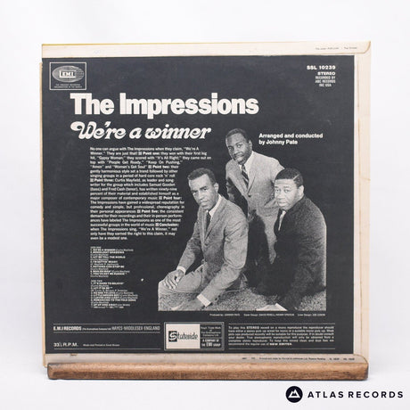 The Impressions - We're A Winner - LP Vinyl Record - VG+/VG+