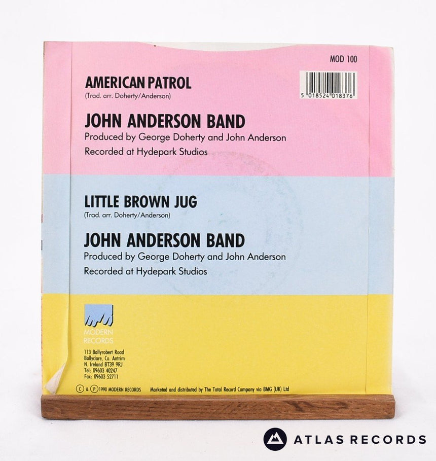 The John Anderson Band - American Patrol - 7" Vinyl Record - VG+/EX