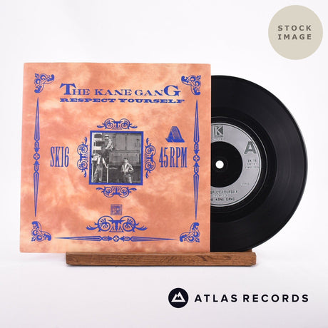 The Kane Gang Respect Yourself 7" Vinyl Record - Sleeve & Record Side-By-Side