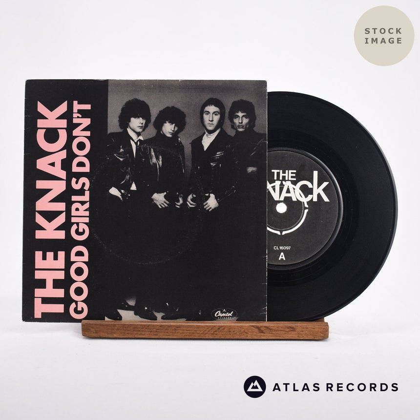 The Knack Good Girls Don't 1982 Vinyl Record - Sleeve & Record Side-By-Side