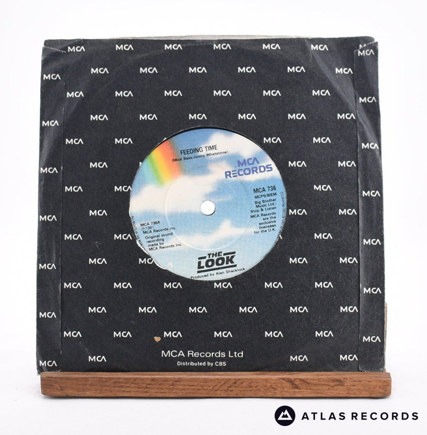 The Look - Feeding Time - 7" Vinyl Record - VG+/VG+