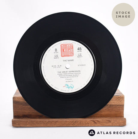 The Name Jesus And The Devil 7" Vinyl Record - Record B Side