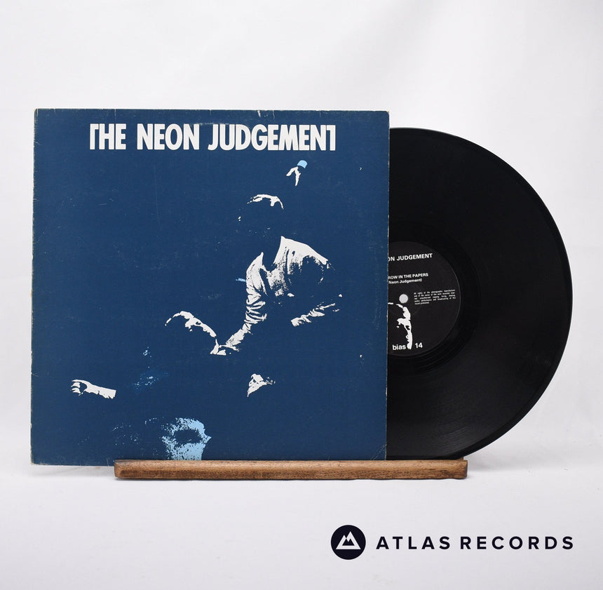 The Neon Judgement Tomorrow In The Papers 12" Vinyl Record - Front Cover & Record
