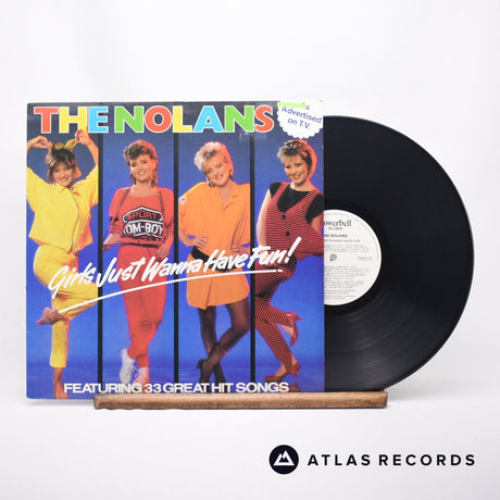 The Nolans Girls Just Wanna Have Fun! LP Vinyl Record - Front Cover & Record