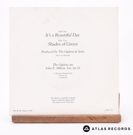 The Ogdens - It's A Beautiful Day - 7" Vinyl Record - VG+/VG