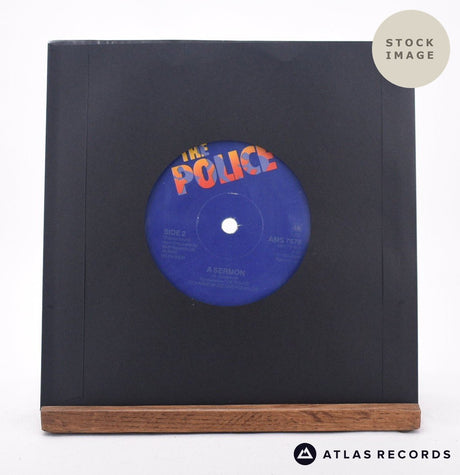 The Police De Do Do Do, De Da Da Da 7" Vinyl Record - Reverse Of Sleeve