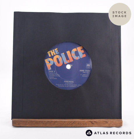 The Police Don't Stand So Close To Me 7" Vinyl Record - Reverse Of Sleeve