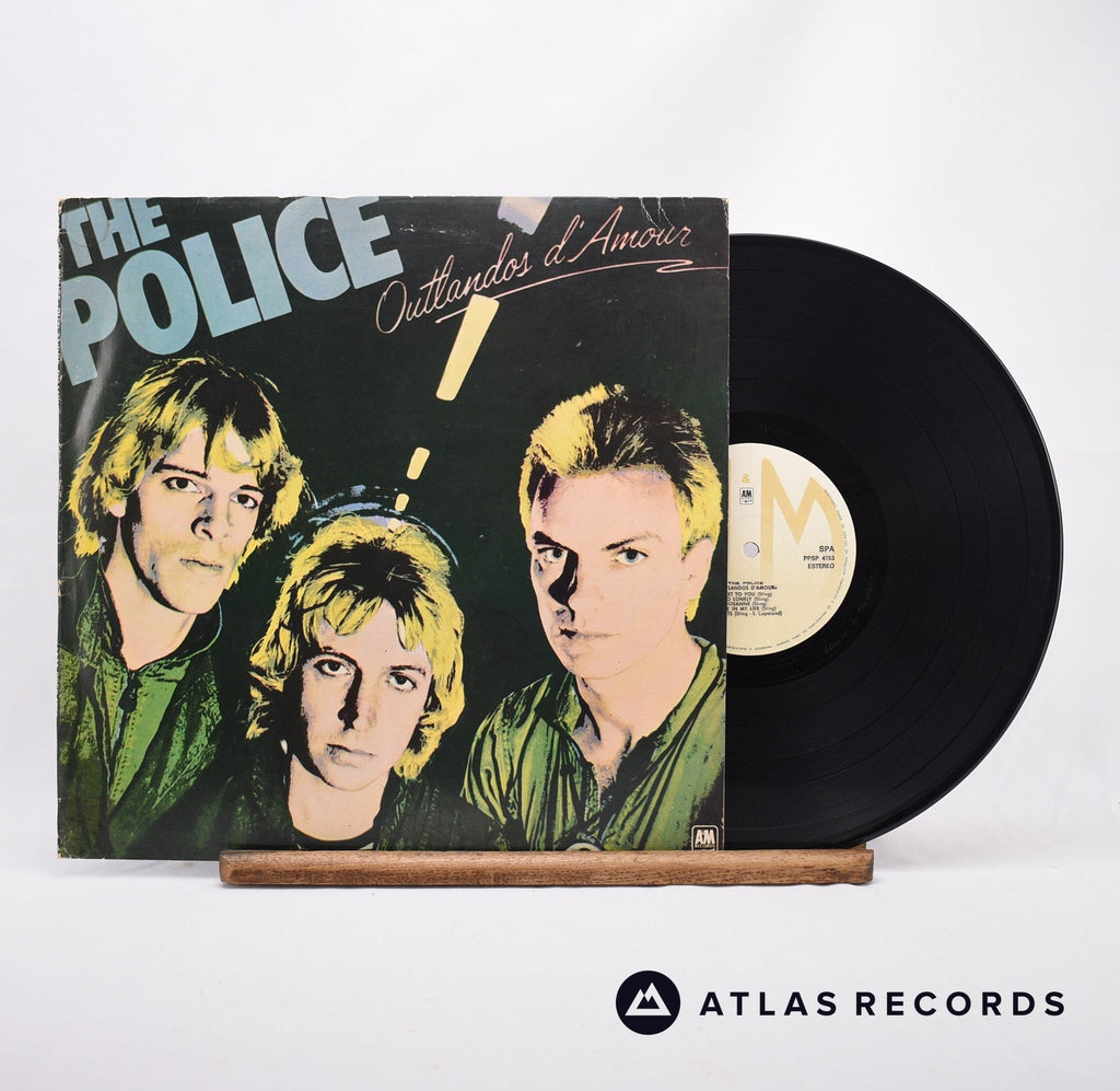The Police Outlandos D'Amour LP Vinyl Record - Front Cover & Record