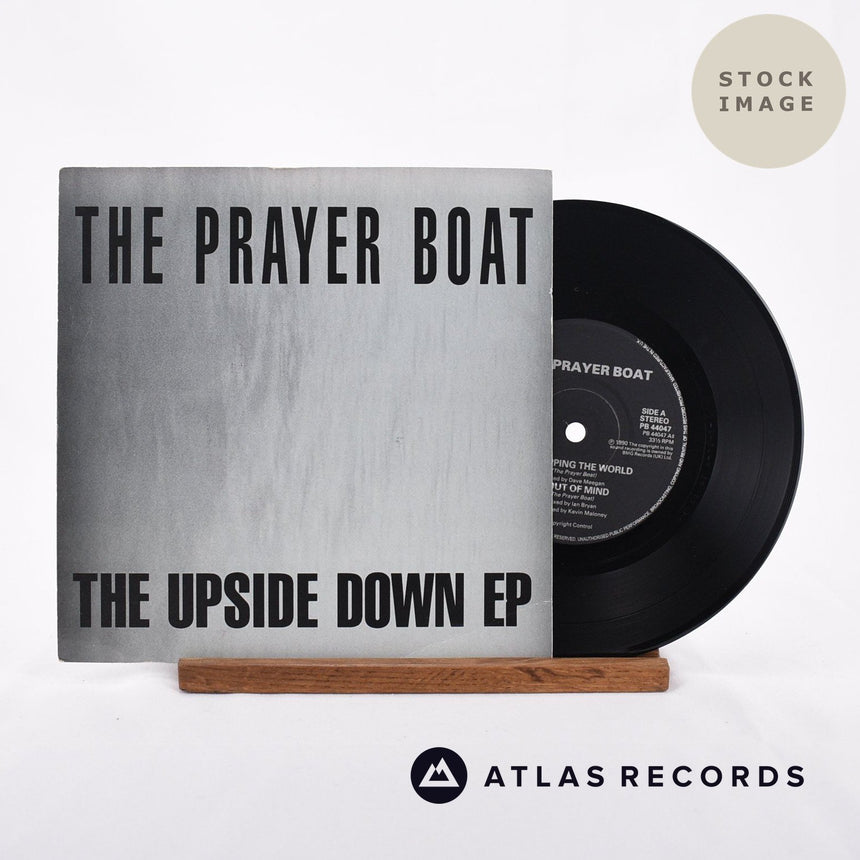 The Prayer Boat The Upside Down EP Vinyl Record - Sleeve & Record Side-By-Side