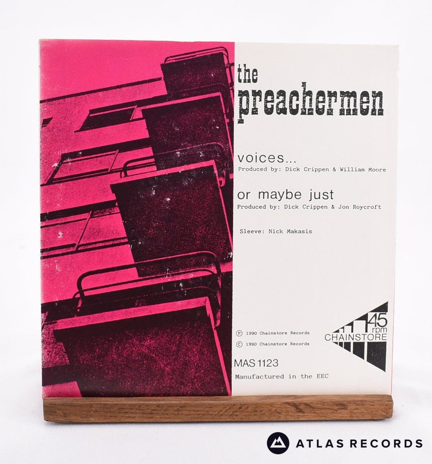 The Preachermen - Voices.... - Release Note 7" Vinyl Record - VG+/EX