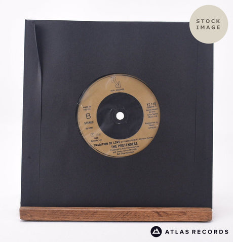 The Pretenders My Baby 7" Vinyl Record - Reverse Of Sleeve
