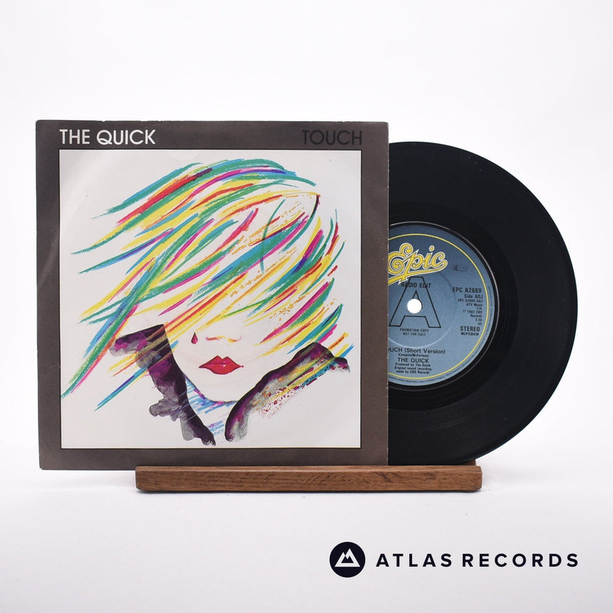 The Quick Touch 7" Vinyl Record - Front Cover & Record