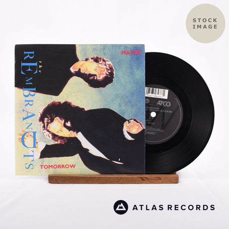The Rembrandts Maybe Tomorrow Vinyl Record - Sleeve & Record Side-By-Side