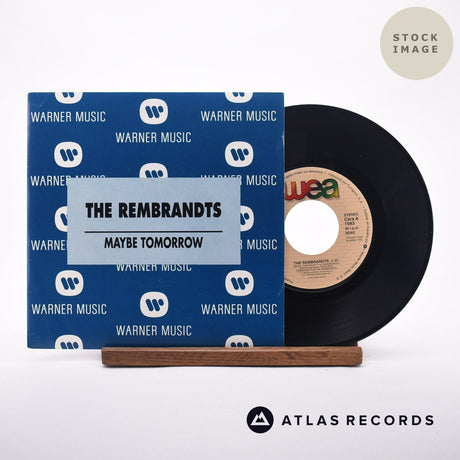 The Rembrandts Maybe Tomorrow 7" Vinyl Record - Sleeve & Record Side-By-Side