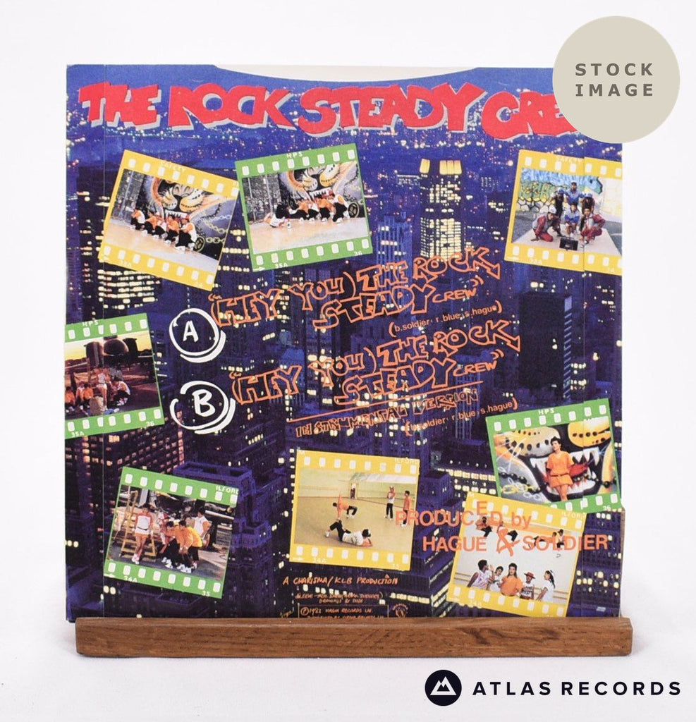 The Rock Steady Crew (Hey You) The Rock Steady Crew Vinyl Record - Reverse Of Sleeve