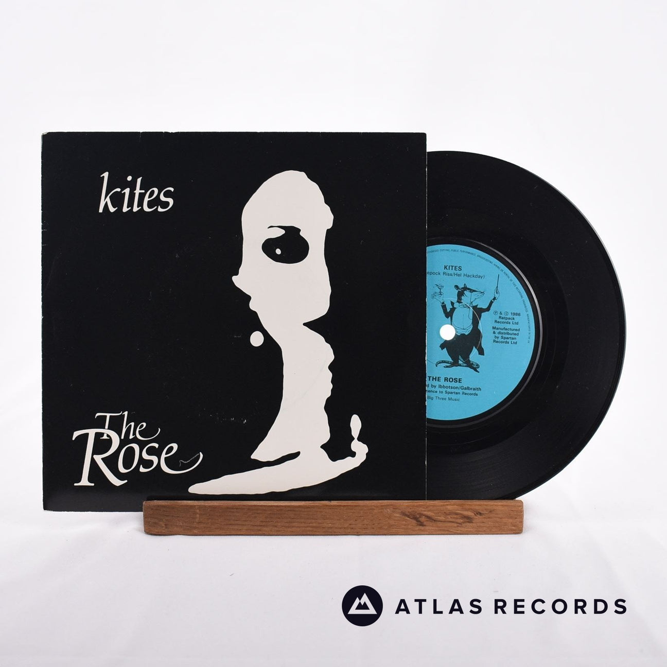 The Rose Kites 7" Vinyl Record - Front Cover & Record