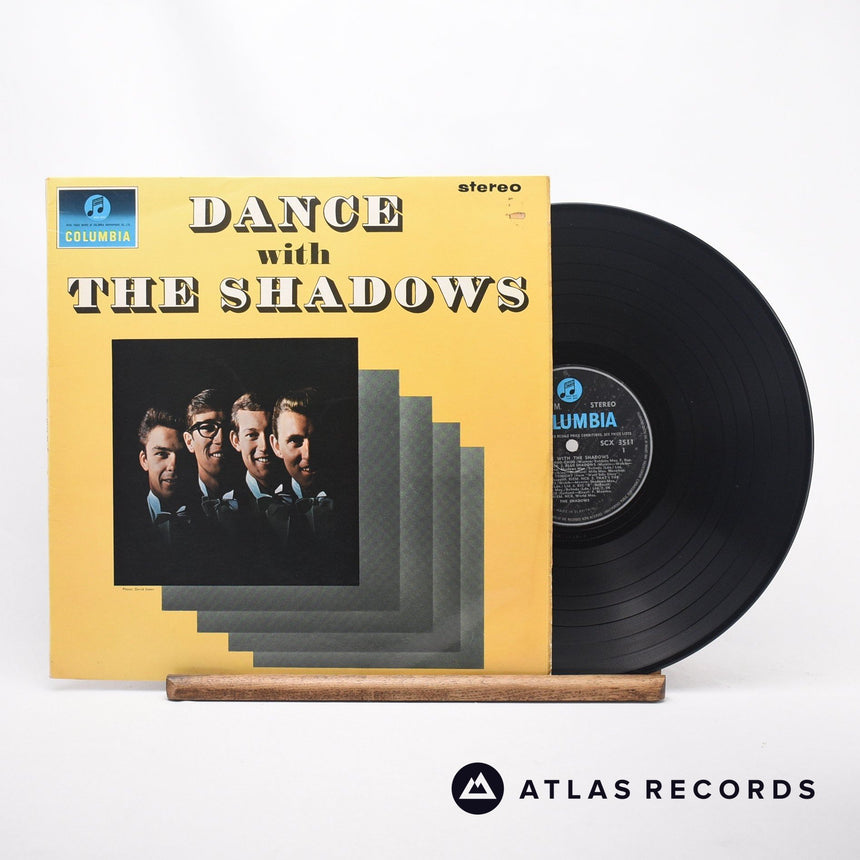 The Shadows Dance With The Shadows LP Vinyl Record - Front Cover & Record