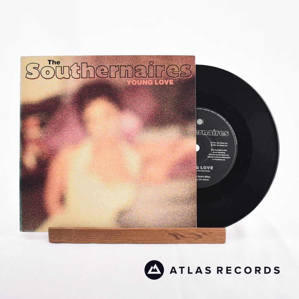 The Southernaires Young Love 7" Vinyl Record - Front Cover & Record