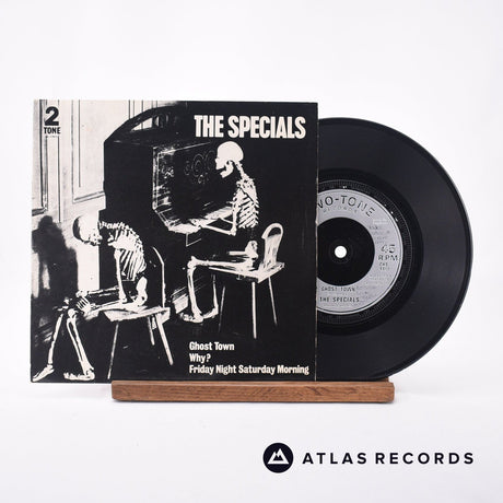 The Specials Ghost Town 7" Vinyl Record - Front Cover & Record