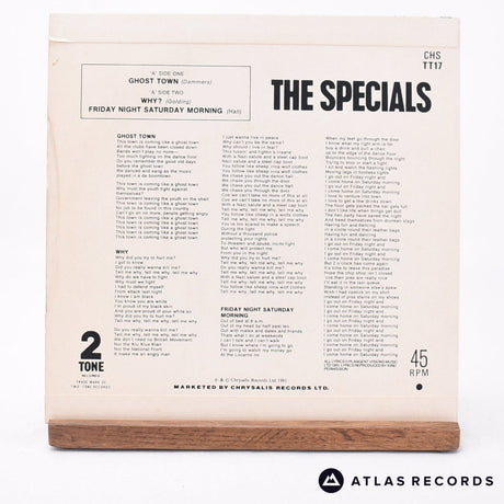 The Specials - Ghost Town - 7" Vinyl Record - EX/EX