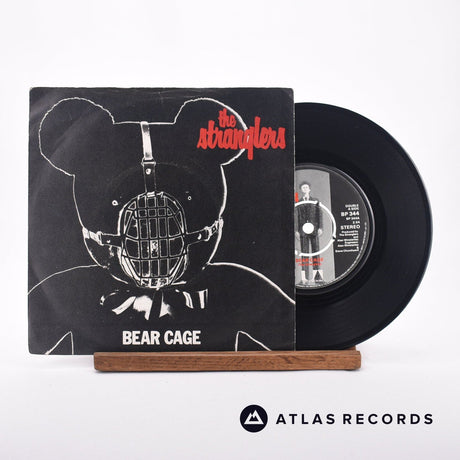 The Stranglers Bear Cage 7" Vinyl Record - Front Cover & Record