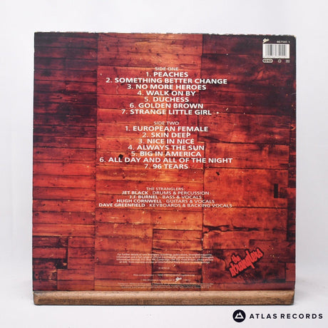 The Stranglers - Greatest Hits 1977 - 1990 - LP Vinyl Record - EX/EX