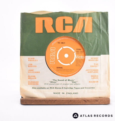 The Sweet - Hell Raiser - 7" Vinyl Record - VG+/VG+