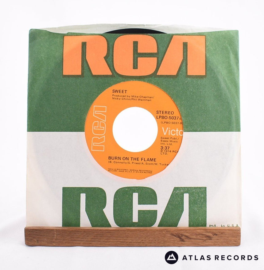 The Sweet - The Six Teens - 7" Vinyl Record - EX/VG+