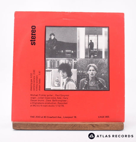 The Teardrop Explodes - Sleeping Gas - 7" Vinyl Record - VG+/EX