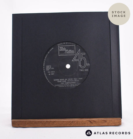 The Temptations Superstar 7" Vinyl Record - Reverse Of Sleeve