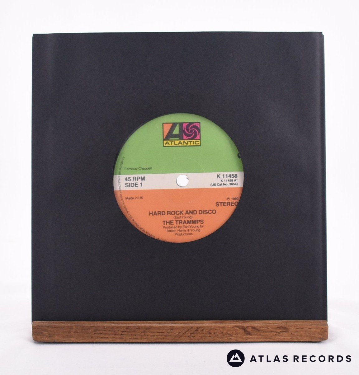 The Trammps Hard Rock And Disco 7" Vinyl Record - In Sleeve