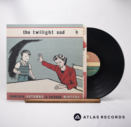 The Twilight Sad Fourteen Autumns & Fifteen Winters LP Vinyl Record - Front Cover & Record