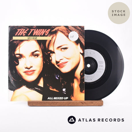 The Twins All Mixed Up 7" Vinyl Record - Sleeve & Record Side-By-Side