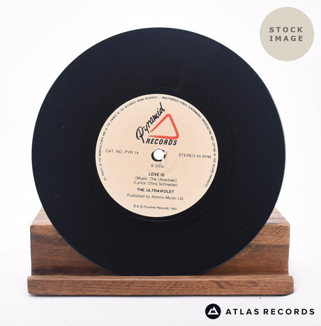 The Ultraviolet No One In Here Anymore 7" Vinyl Record - Record B Side