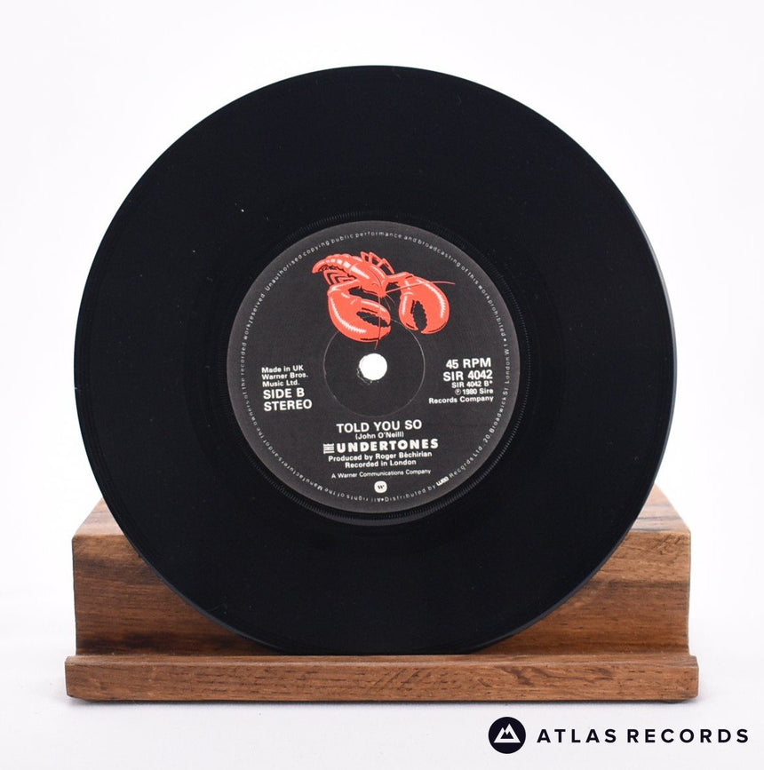 The Undertones - Wednesday Week - 7" Vinyl Record - VG+/VG+