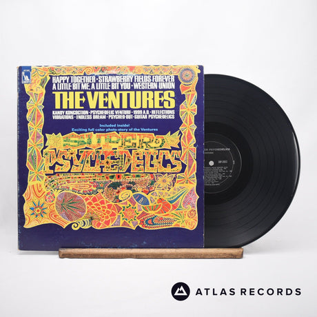 The Ventures Super Psychedelics LP Vinyl Record - Front Cover & Record